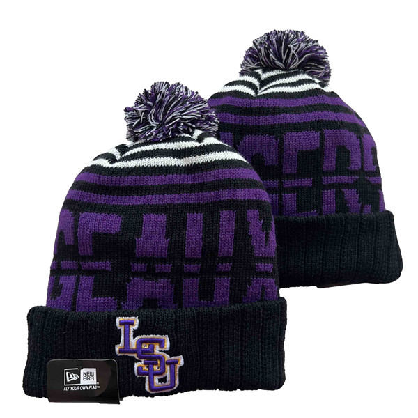 LSU Tigers Knit Hats 002